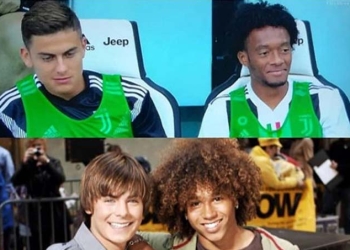Juan Guillermo Cuadrado a Paulo Dybala: “hay que mantener la alegría, Panita”
