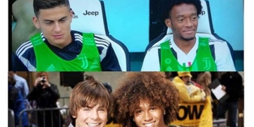 Juan Guillermo Cuadrado a Paulo Dybala: “hay que mantener la alegría, Panita”