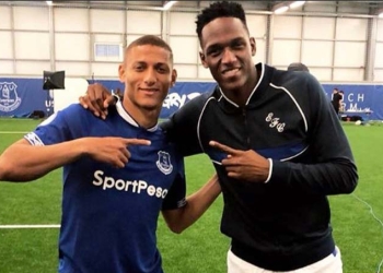 Yerry Mina ya se refiere a Everton como “un maravilloso club”