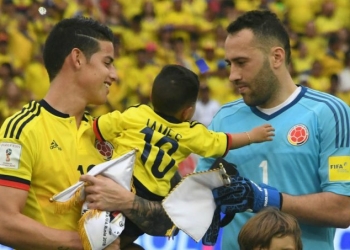 ¡Los disfraces de James Rodríguez y David Ospina en Halloween!