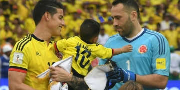 ¡Los disfraces de James Rodríguez y David Ospina en Halloween!