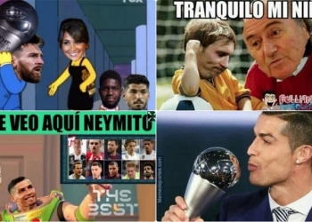 Los mejores memes del Premio The Best 2018