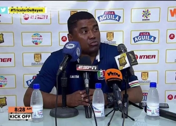 La discusión entre el técnico Hubert Bodhert y el dueño de Rionegro Águilas