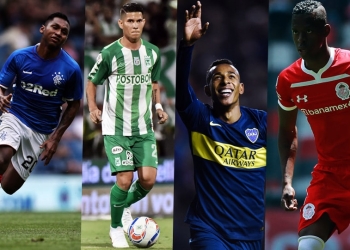 Los cuatro debutantes con la Selección Colombia