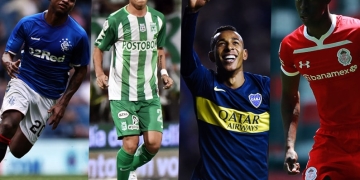 Los cuatro debutantes con la Selección Colombia