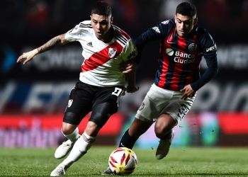 River Plate empató con San Lorenzo gracias a la gran anotación de Juanfer Quintero