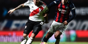 River Plate empató con San Lorenzo gracias a la gran anotación de Juanfer Quintero