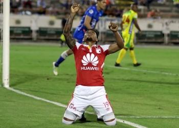 Wilson Morelo dedicó su gol a Leandro Castellanos