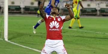 Wilson Morelo dedicó su gol a Leandro Castellanos