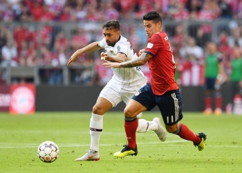 El cantante que visitó a James Rodríguez en el camerino del FC Bayern Múnich