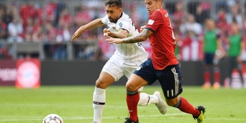 El cantante que visitó a James Rodríguez en el camerino del FC Bayern Múnich