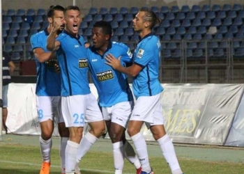 Brayan Angulo se fue de América de Cali y ya empezó a marcar con su nuevo equipo