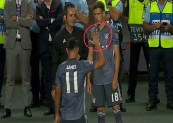 El gesto de James Rodríguez que enfureció a la afición del Benfica