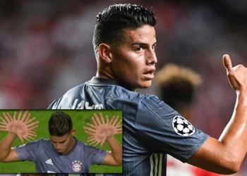 Hinchas de Benfica le responden a James Rodríguez
