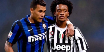 Jeison Murillo vs. Juan Guillermo Cuadrado, ahora por Champions League