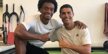 Ahora Cristiano Ronaldo también es “panita” de Juan Guillermo Cuadrado