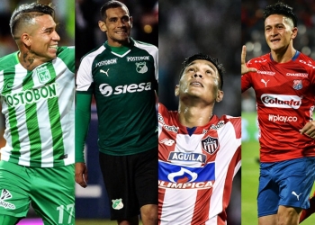 Los 5 equipos que comandan la tabla de reclasificación 2018