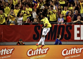 A Miguel Borja le encanta la idea de jugar con 2 delanteros en la Selección Colombia