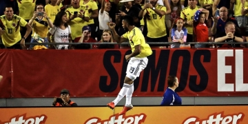 A Miguel Borja le encanta la idea de jugar con 2 delanteros en la Selección Colombia