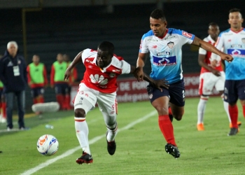 Titulares de Santa Fe y Junior en El Campín