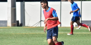 ¡Con apenas 14 años ya fue suplente en un partido de Primera División!