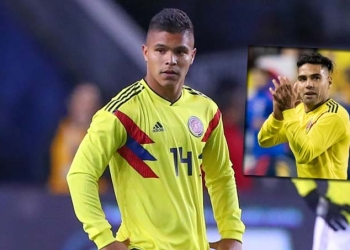 Del “Cucho” Hernández y Falcao tras los goles a Costa Rica