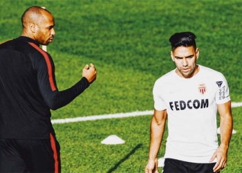 Primer entrenamiento y ya Thierry Henry empezó a decirlo sobre Falcao