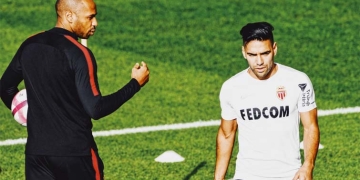 Primer entrenamiento y ya Thierry Henry empezó a decirlo sobre Falcao