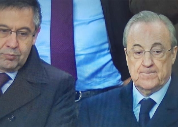 Mensajes para Florentino Pérez por James Rodríguez y CR7 tras la caída del Madrid en el clásico