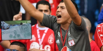 Los billetes que volaron en el Pascual Guerrero como protesta en América de Cali