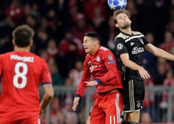 30 minutos de James Rodríguez no le alcanzan al Bayern para ganar en Champions