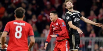 30 minutos de James Rodríguez no le alcanzan al Bayern para ganar en Champions