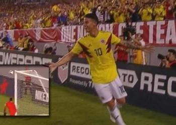El gol 22 de James Rodríguez con la Selección Colombia, ¡uno de sus mejores en la Tricolor!