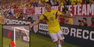 El gol 22 de James Rodríguez con la Selección Colombia, ¡uno de sus mejores en la Tricolor!