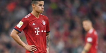 La portada de un diario por la que James Rodríguez es noticia en España