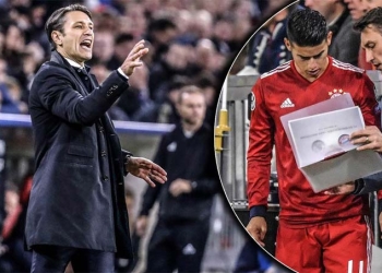 La respuesta de Niko Kovac al supuesto reclamo de James Rodríguez