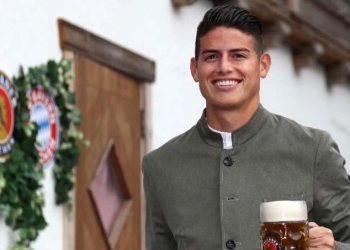 Salud y buen Oktoberfest, James Rodríguez