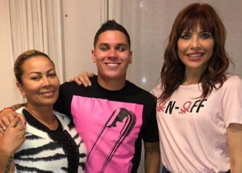Juanfer Quintero y su regalo a Lorena Meritano en el Día Mundial contra el Cáncer de Mama