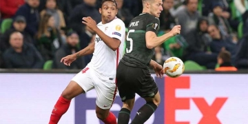 Luis Fernando Muriel desaprovecha la oportunidad en Sevilla