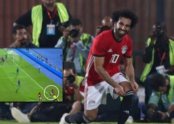 ¡El golazo olímpico de Mohamed Salah!