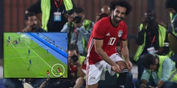 ¡El golazo olímpico de Mohamed Salah!
