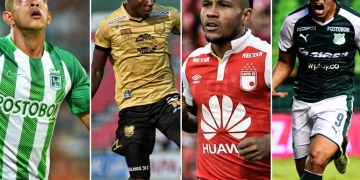 Las cuentas para la clasificación de Nacional, Rionegro, Santa Fe y Cali