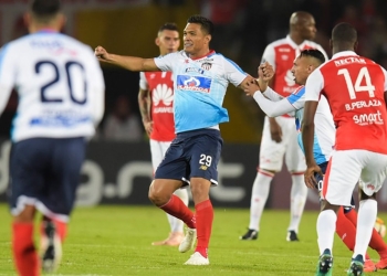 Video: los golazos de Junior a Santa Fe en Copa Sudamericana 2018