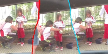 Llenó de bengalas a su hija para entrar material pirotécnico al Monumental