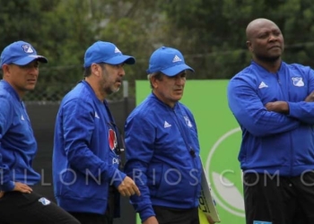 Freddy Rincón ya luce los colores de Millonarios