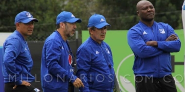 Freddy Rincón ya luce los colores de Millonarios