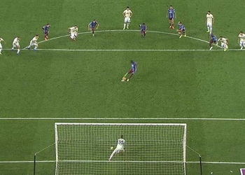 La jugada que protagonizó Hugo Rodallega en el partido de la fecha en Turquía