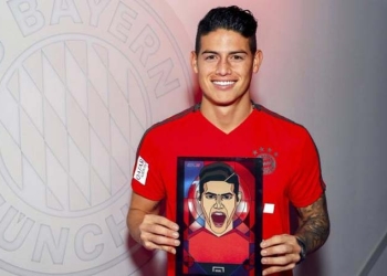 ¡El puesto de James Rodríguez dentro de los 50 mejores futbolistas del mundo!