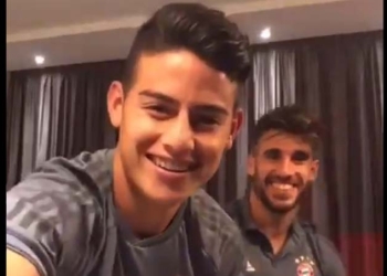 La campaña en la que James Rodríguez se sumó a Messi, Piqué y Suárez