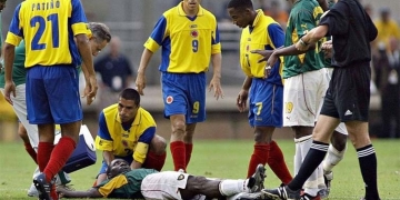 Lo último que les dijo a sus compañeros el futbolista que falleció jugando ante la Selección Colombia